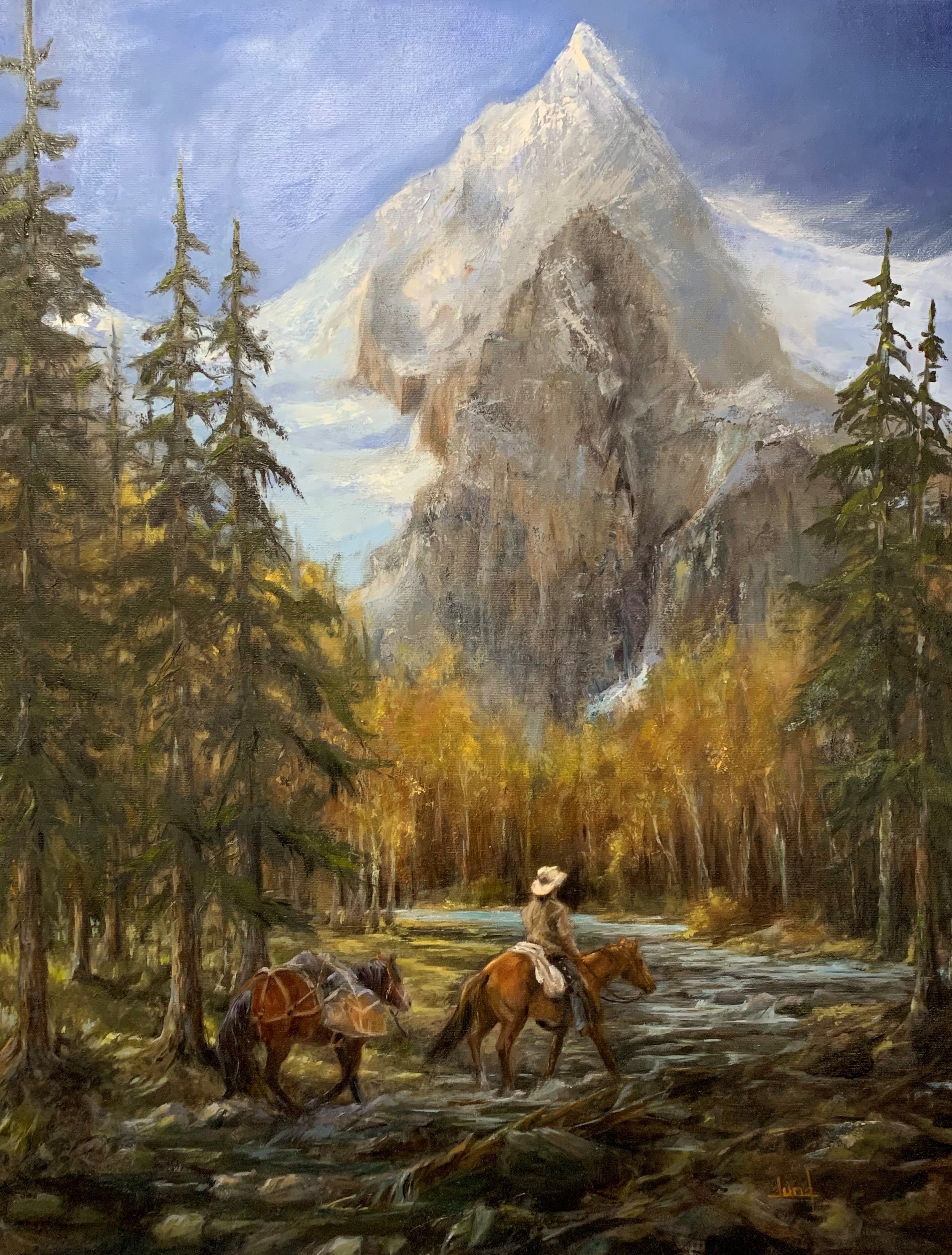 "Going Beyond" ~ Vibrant Landscape Oil Paintings by Artist Debbie Lund