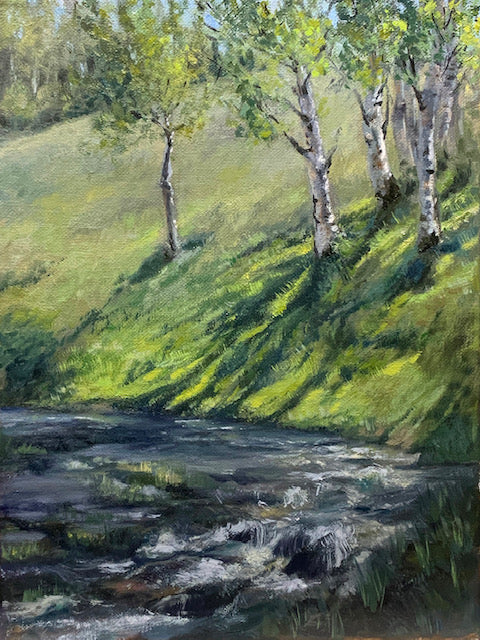 Glistening waters